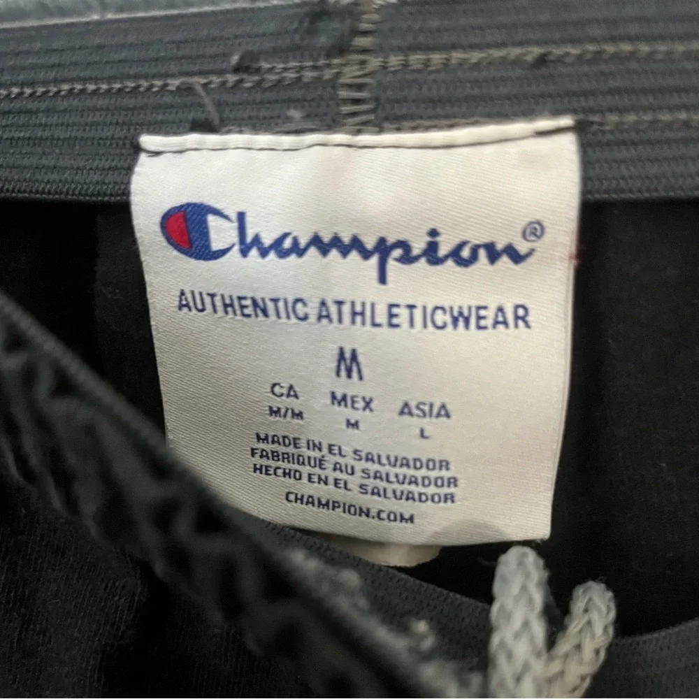 Champion Black‎ Stretchy Athletic Jogger Pants Medium